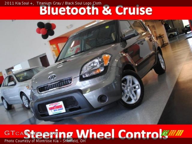 2011 Kia Soul + in Titanium Gray