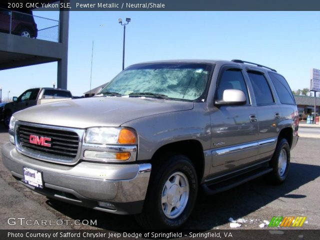 2003 GMC Yukon SLE in Pewter Metallic