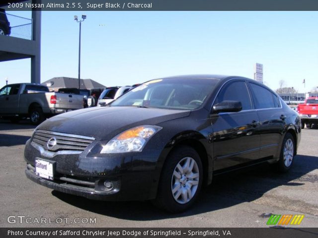 2009 Nissan Altima 2.5 S in Super Black