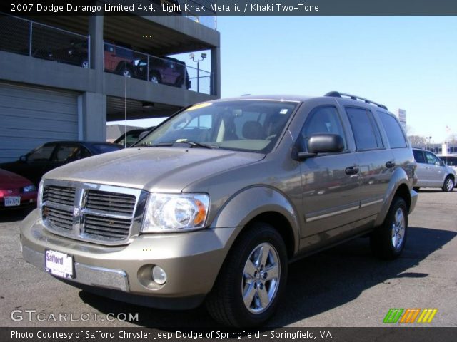 2007 Dodge Durango Limited 4x4 in Light Khaki Metallic