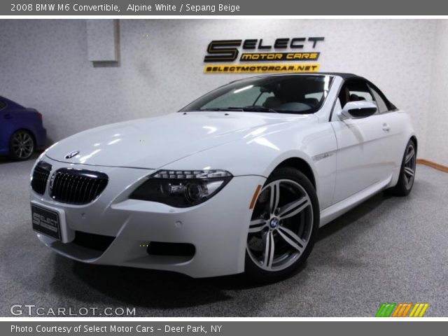 2008 BMW M6 Convertible in Alpine White