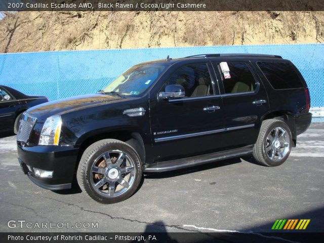 2007 Cadillac Escalade AWD in Black Raven