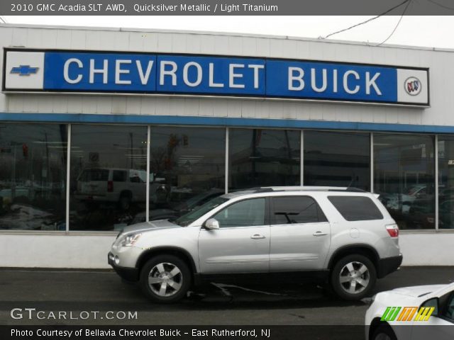 2010 GMC Acadia SLT AWD in Quicksilver Metallic