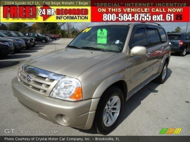 2004 Suzuki XL7 LX in Cool Beige Metallic