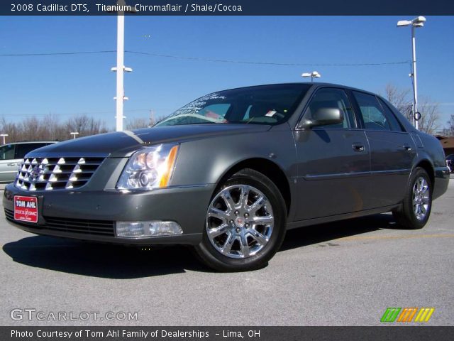 2008 Cadillac DTS  in Titanium Chromaflair