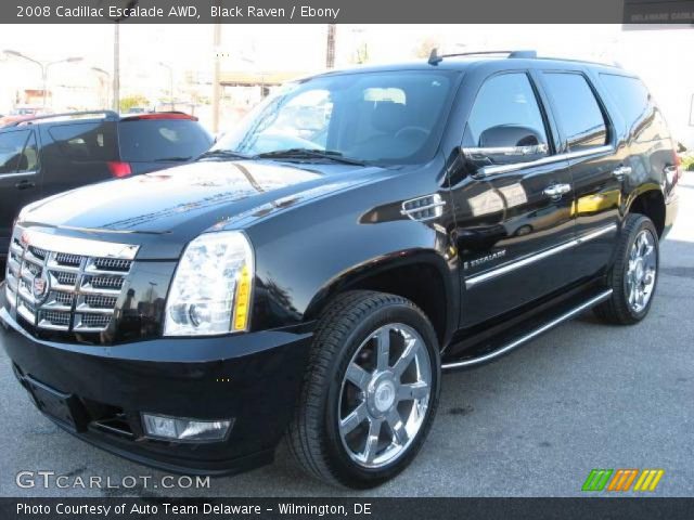 2008 Cadillac Escalade AWD in Black Raven