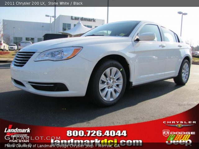 2011 Chrysler 200 LX in Stone White