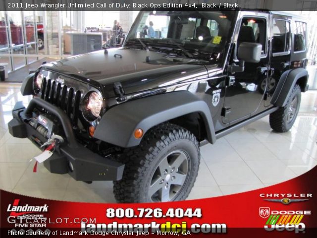 2011 Jeep Wrangler Unlimited Call of Duty: Black Ops Edition 4x4 in Black