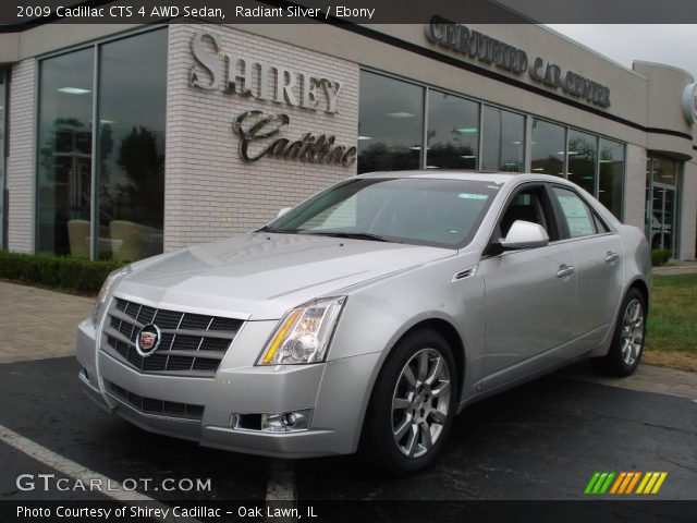 2009 Cadillac CTS 4 AWD Sedan in Radiant Silver