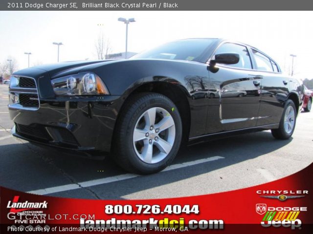 2011 Dodge Charger SE in Brilliant Black Crystal Pearl