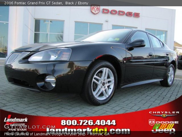 2006 Pontiac Grand Prix GT Sedan in Black