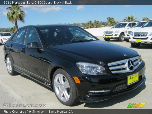 2011 Mercedes-Benz C 300 Sport in Black