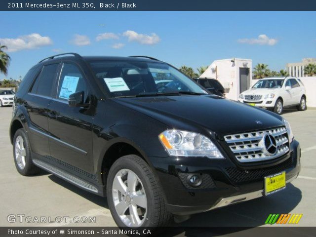 2011 Mercedes-Benz ML 350 in Black