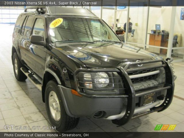 2003 Nissan Xterra SE V6 4x4 in Super Black