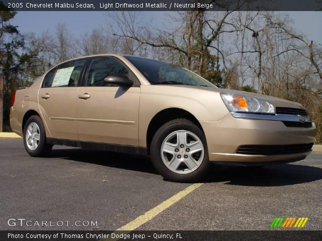 2005 Chevrolet Malibu Sedan in Light Driftwood Metallic