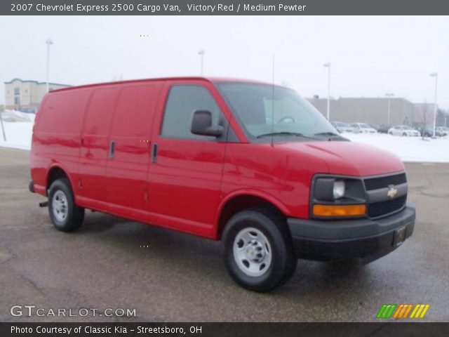 2007 Chevrolet Express 2500 Cargo Van in Victory Red