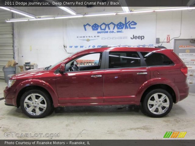 2011 Dodge Journey Lux in Deep Cherry Red Crystal Pearl