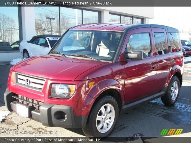 2008 Honda Element EX AWD in Tango Red Pearl