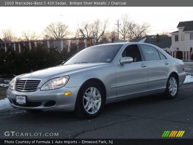 2003 Mercedes-Benz S 430 Sedan in Brilliant Silver Metallic