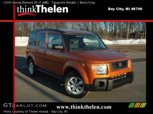 2006 Honda Element EX-P AWD in Tangerine Metallic