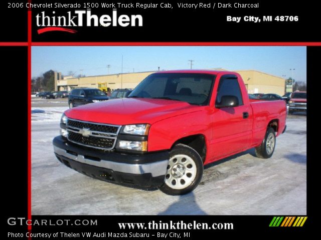 2006 Chevrolet Silverado 1500 Work Truck Regular Cab in Victory Red