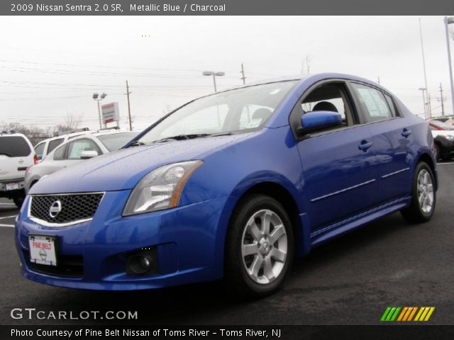 2009 Nissan Sentra 2.0 SR in Metallic Blue