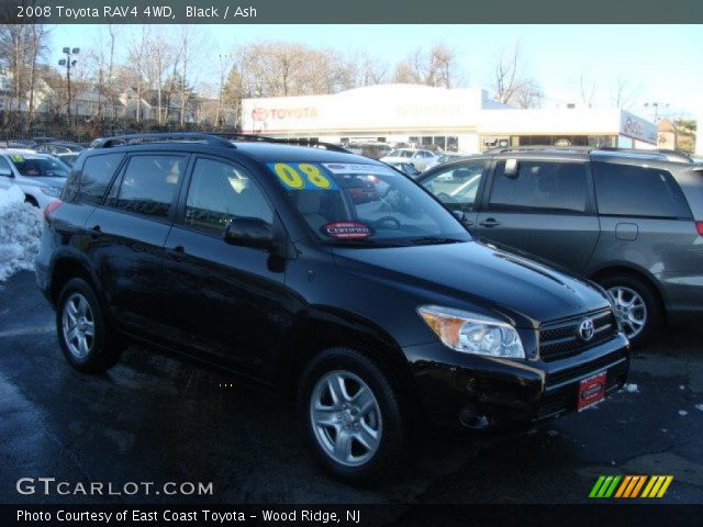 2008 Toyota RAV4 4WD in Black
