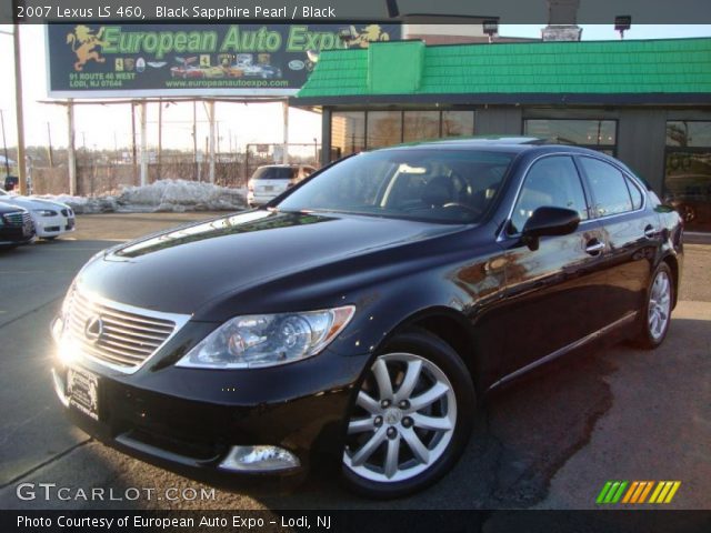 2007 Lexus LS 460 in Black Sapphire Pearl