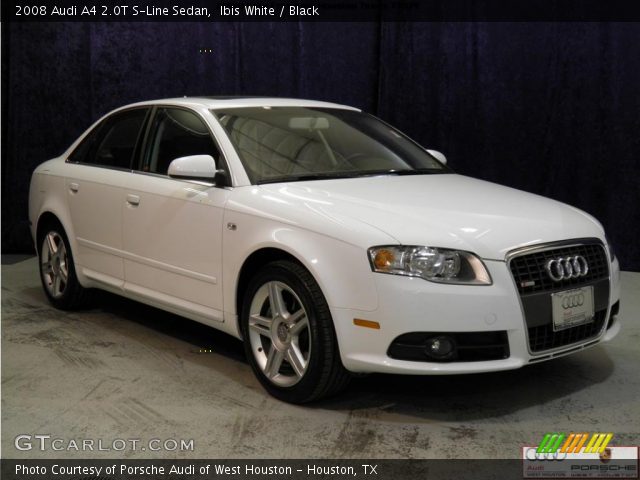 2008 Audi A4 2.0T S-Line Sedan in Ibis White