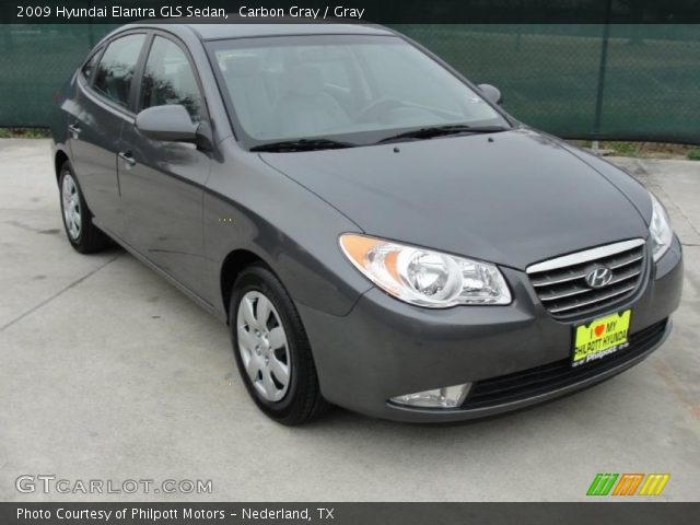 2009 Hyundai Elantra GLS Sedan in Carbon Gray