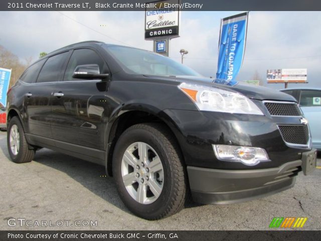 2011 Chevrolet Traverse LT in Black Granite Metallic