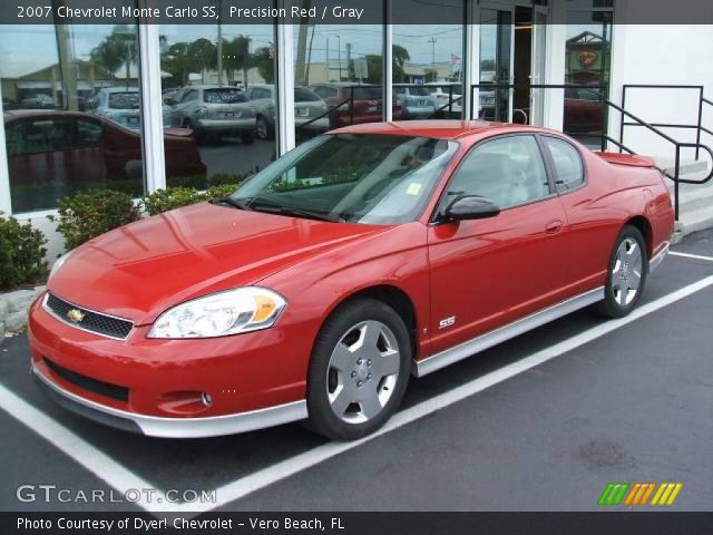 2007 Chevrolet Monte Carlo SS in Precision Red