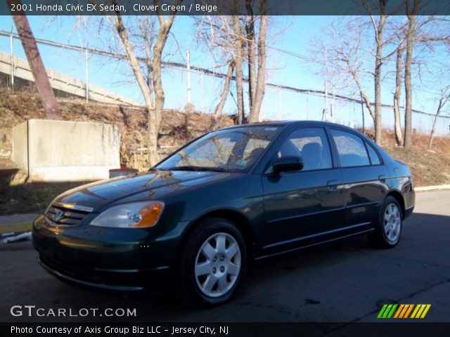 2001 Honda Civic EX Sedan in Clover Green