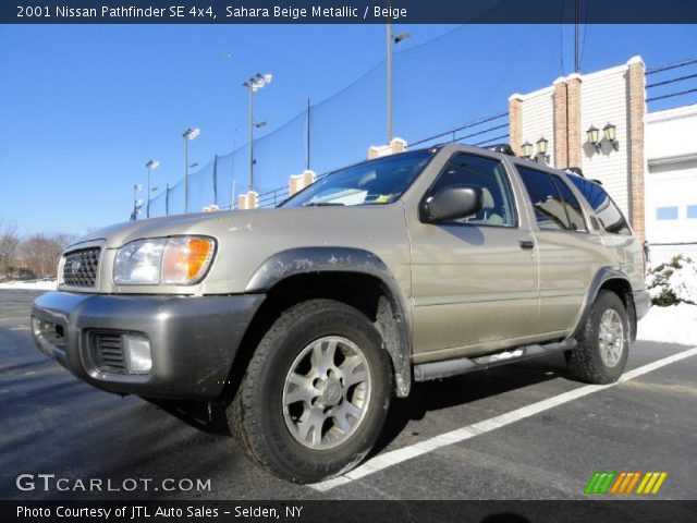 2001 Nissan Pathfinder SE 4x4 in Sahara Beige Metallic