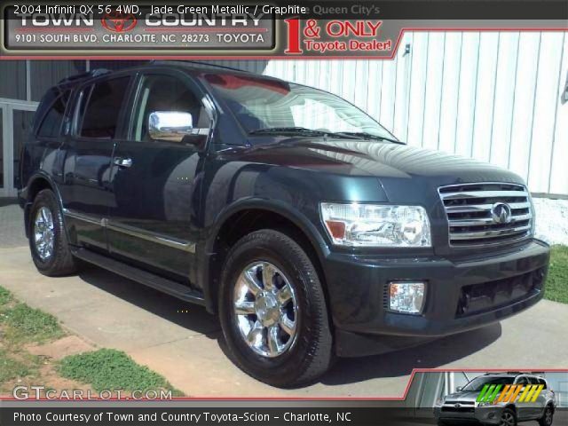 2004 Infiniti QX 56 4WD in Jade Green Metallic