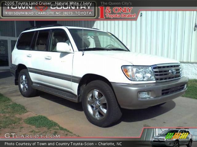 2006 Toyota Land Cruiser  in Natural White