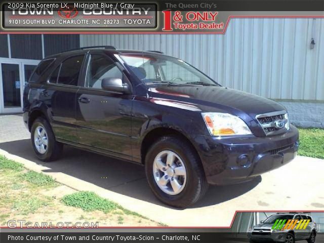 2009 Kia Sorento LX in Midnight Blue