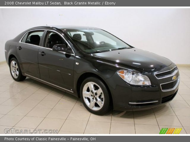 2008 Chevrolet Malibu LT Sedan in Black Granite Metallic