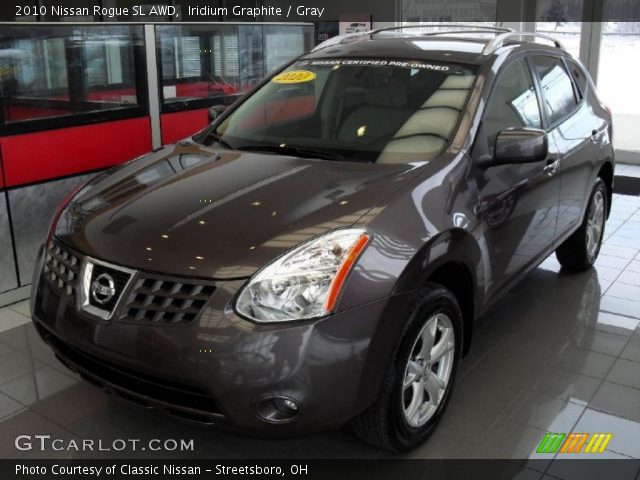 2010 Nissan Rogue SL AWD in Iridium Graphite