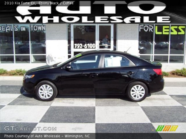 2010 Kia Forte EX in Ebony Black