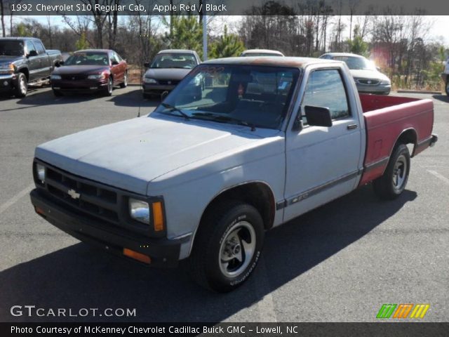 1992 Chevrolet S10 Regular Cab in Apple Red