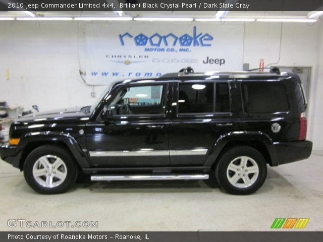 2010 Jeep Commander Limited 4x4 in Brilliant Black Crystal Pearl