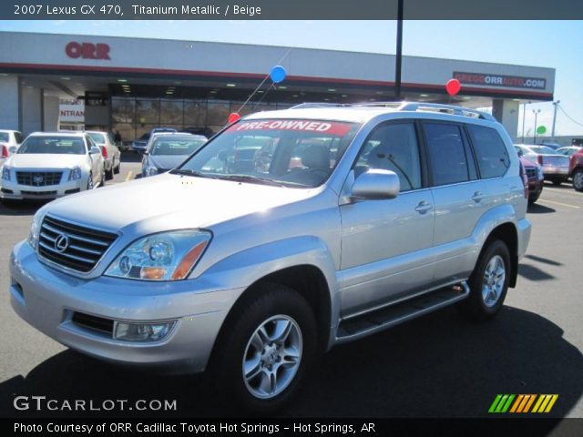 2007 Lexus GX 470 in Titanium Metallic