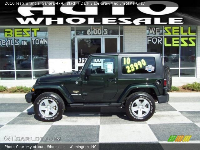 2010 Jeep Wrangler Sahara 4x4 in Black