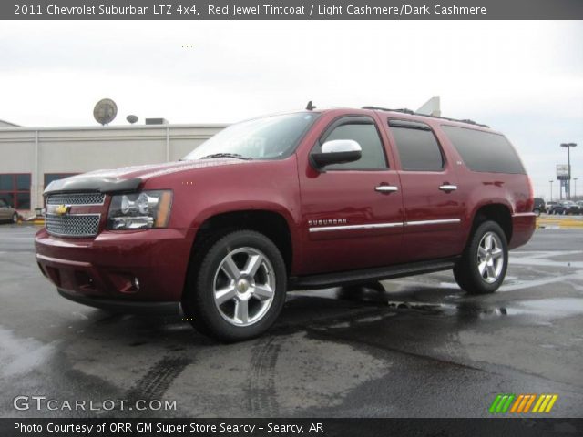 2011 Chevrolet Suburban LTZ 4x4 in Red Jewel Tintcoat