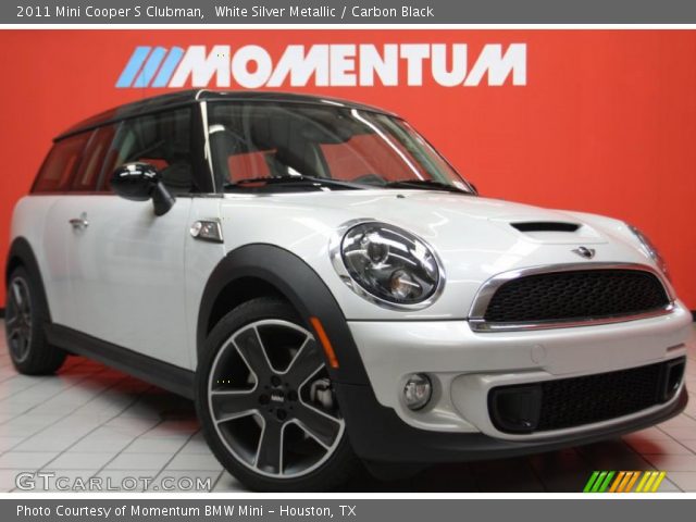 2011 Mini Cooper S Clubman in White Silver Metallic