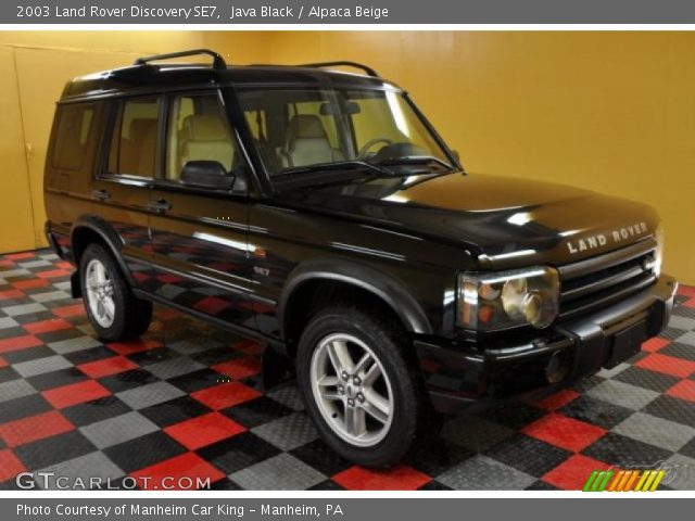 2003 Land Rover Discovery SE7 in Java Black