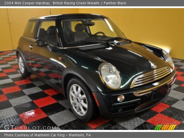 2004 Mini Cooper Hardtop in British Racing Green Metallic