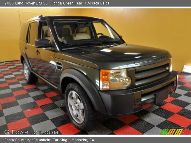 2005 Land Rover LR3 SE in Tonga Green Pearl