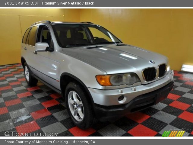 2001 BMW X5 3.0i in Titanium Silver Metallic